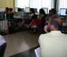 Alumnos durante el transcurso del Taller de editor TICO